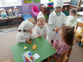 Сюжетно - ролевая игра "Больница" Сюжетно - ролевая игра "Больница".